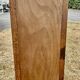 Large and old bevelled framed floor mirror.