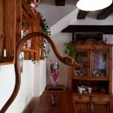 Old rocking cradle