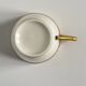 Limoges Porcelain Cup and Saucer | Golden Eagle Handle