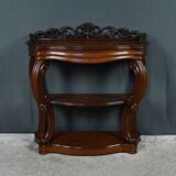 Mahogany console, Napoléon III period – 2nd half of the 19th century