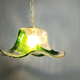 Vintage Murano glass pendant light, for Mazzega, 1960s