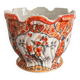 Antique Planter Cache Pot Satsuma Style Imari Japan 19th Century Meiji