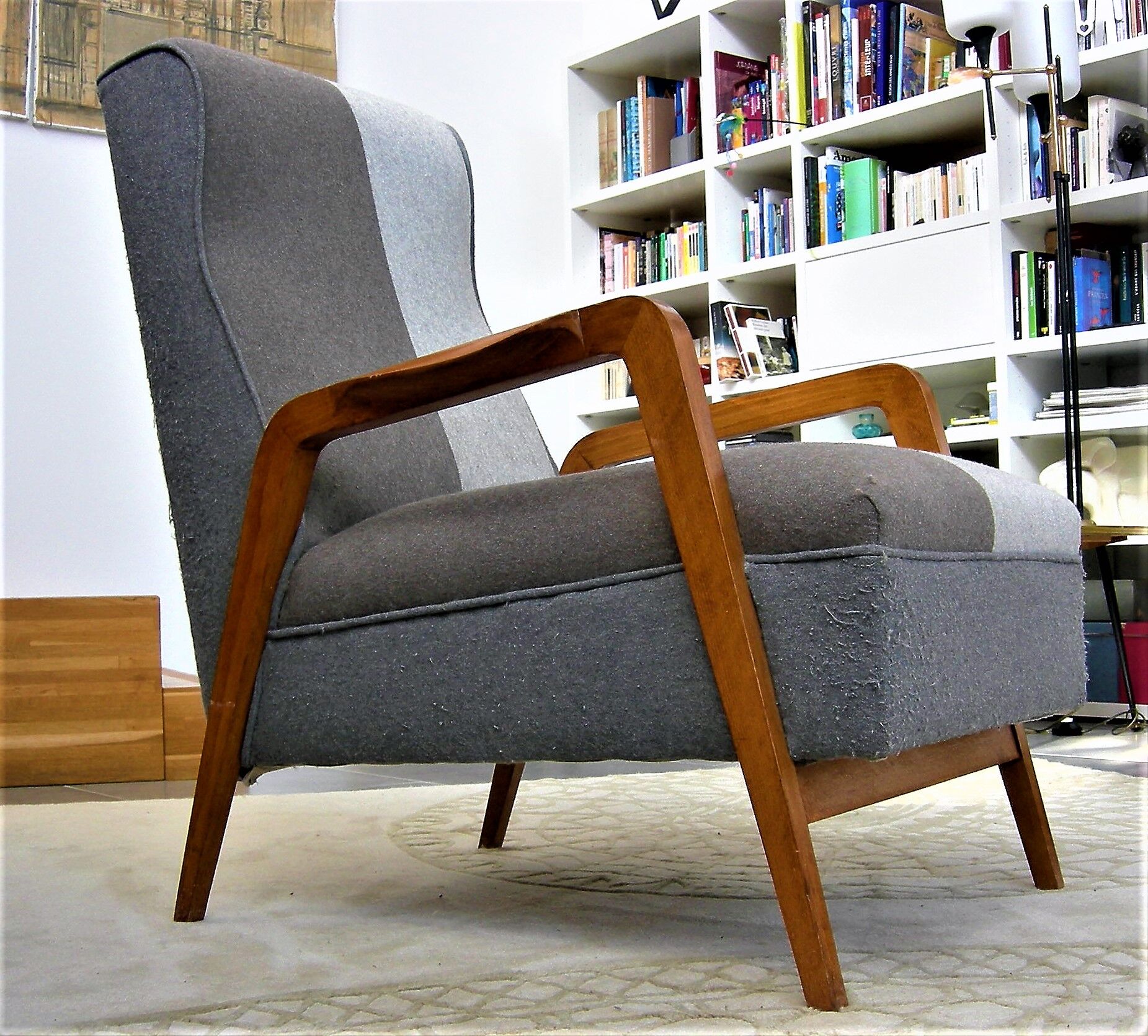 Fauteuil vintage des années 50-60