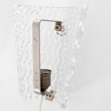 Pair of Scandinavian crystal sconces