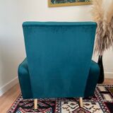 Duo of armchair back-of-year 50/60, restored
