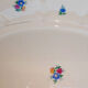 Service plate Sarreguemines