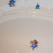 Assiette de service Sarreguemines
