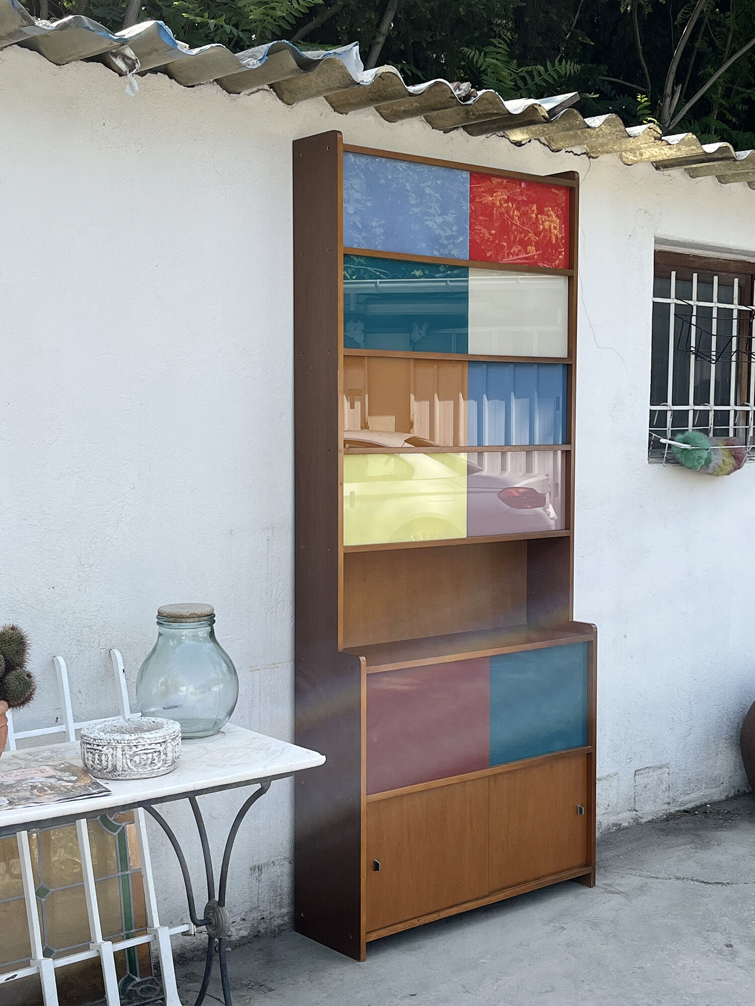 Vintage library from the 60s