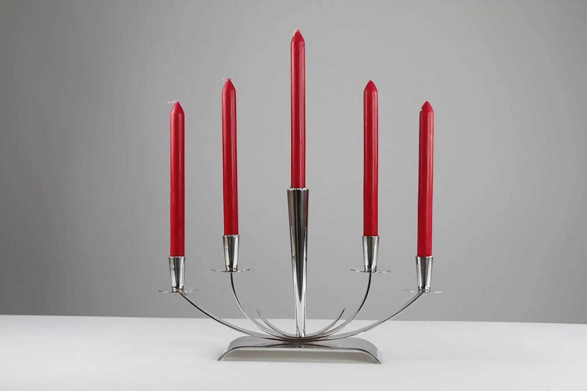 Candelabra model 3240-88 by Walter Andersson for Ystad-Metall, Sweden, 1950s