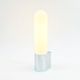 Set of 3 Mid Century Opaline Glass & Chrome Wall Lights from Limburg, 1970s