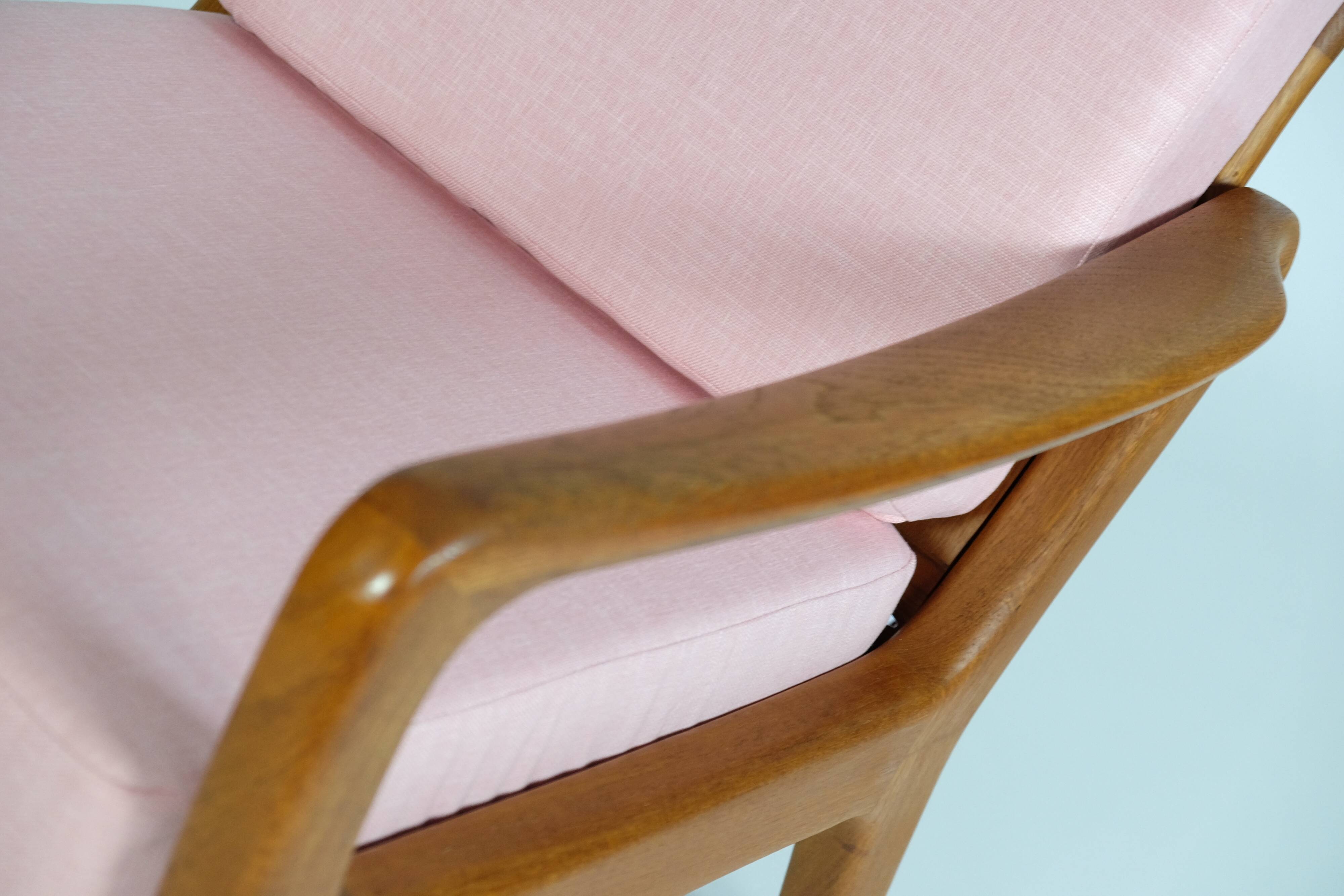 Danish Vintage Teak Easy Chair Armchair by Juul Kristensen - 1970s