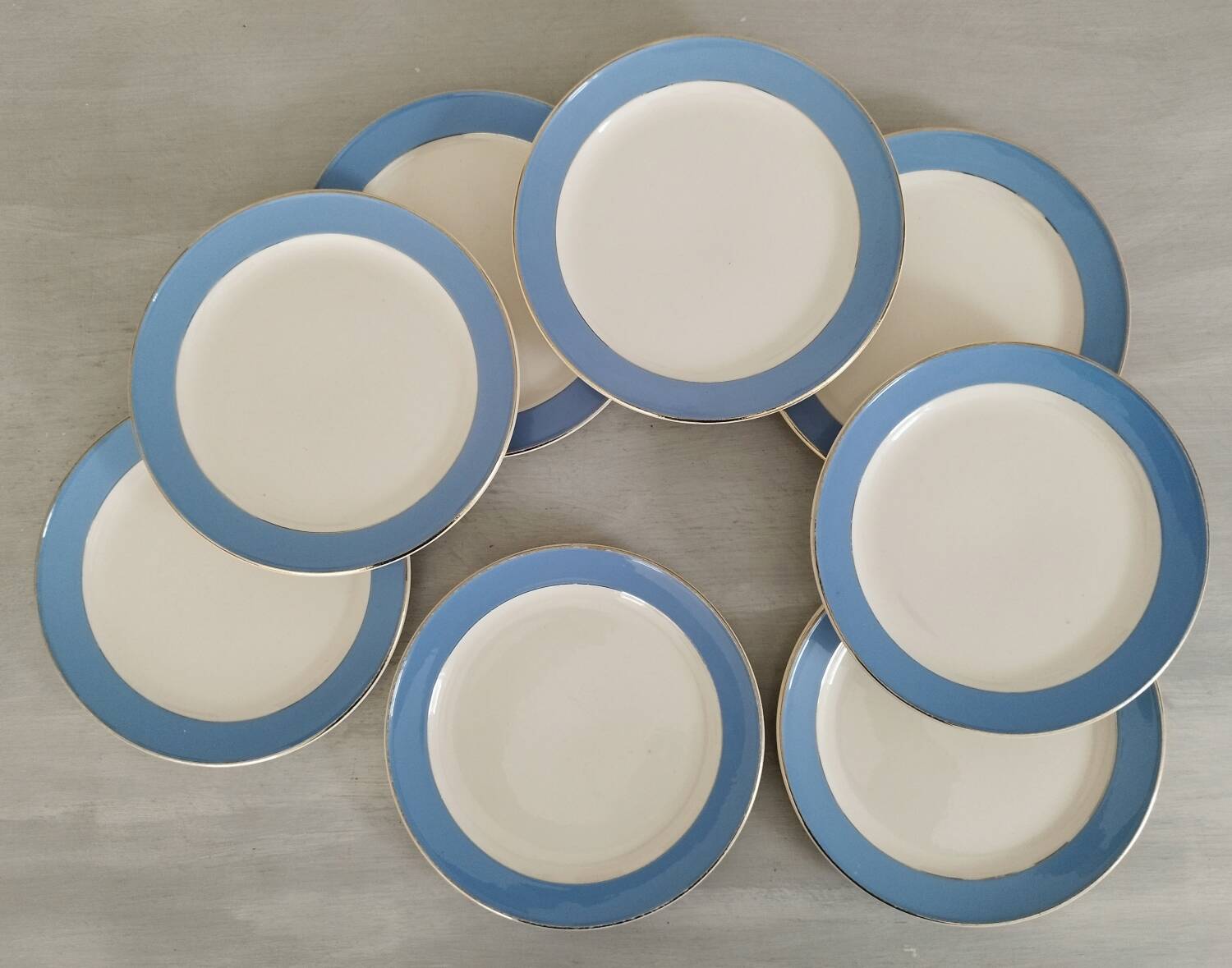 Villeroy & Boch Earthenware Dinner Plates Vintage Orléans Model