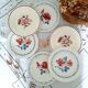 Mismatched dessert plates