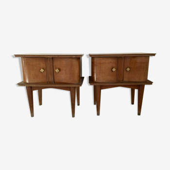 Pair bedside table