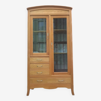 Armoire commode parisienne vitré d'hôtel 1930