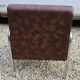 Fauteuil vintage en Skaï marron