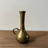 Vintage brass vase