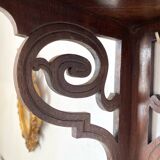 Old corner shelf in openwork wood mp