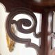Old corner shelf in openwork wood mp
