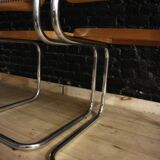 Lot of 2 chairs B32  by Marcel Breuer