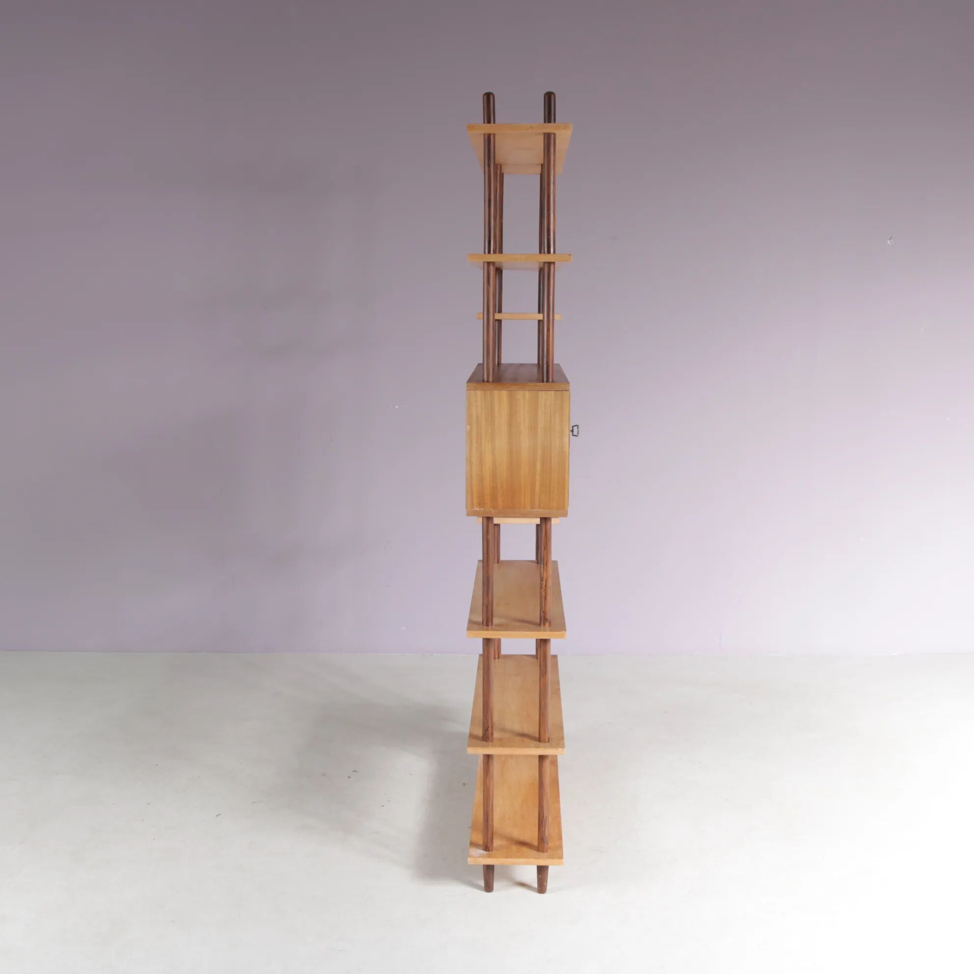 1950s stick cabinet from the Netherlands