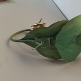 Vintage leaf wall lamp