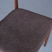 Dining chairs model 94 by Johannes Andersen for Christian Linneberg, Denmark. Set of 6.