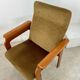 Set of 2 bridge armchairs from the 70s design Bruno Rey vintage solid beech