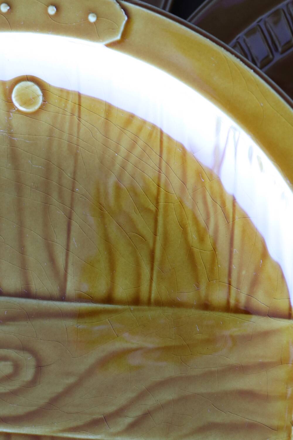 8 vintage gien flat plates