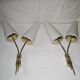 Pair of Lunel wall lights from the 1950s.