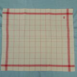 Set of 6 tea towels. Monogram SD.