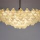 XL Tulipan Waterfall Glass Chandelier by Kalmar - Austria 1960s