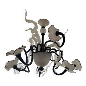 Lustre murano moderne couleur