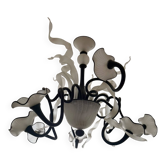Murano chandelier - modern design - superb - warm white LED