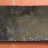 Old enamelled plate "Bureau" 6x20cm