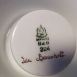 Candle holders produced by Danish B&G 1948-1952 and painted by Ida Bærenholt