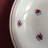 Rosette ceramic round dish