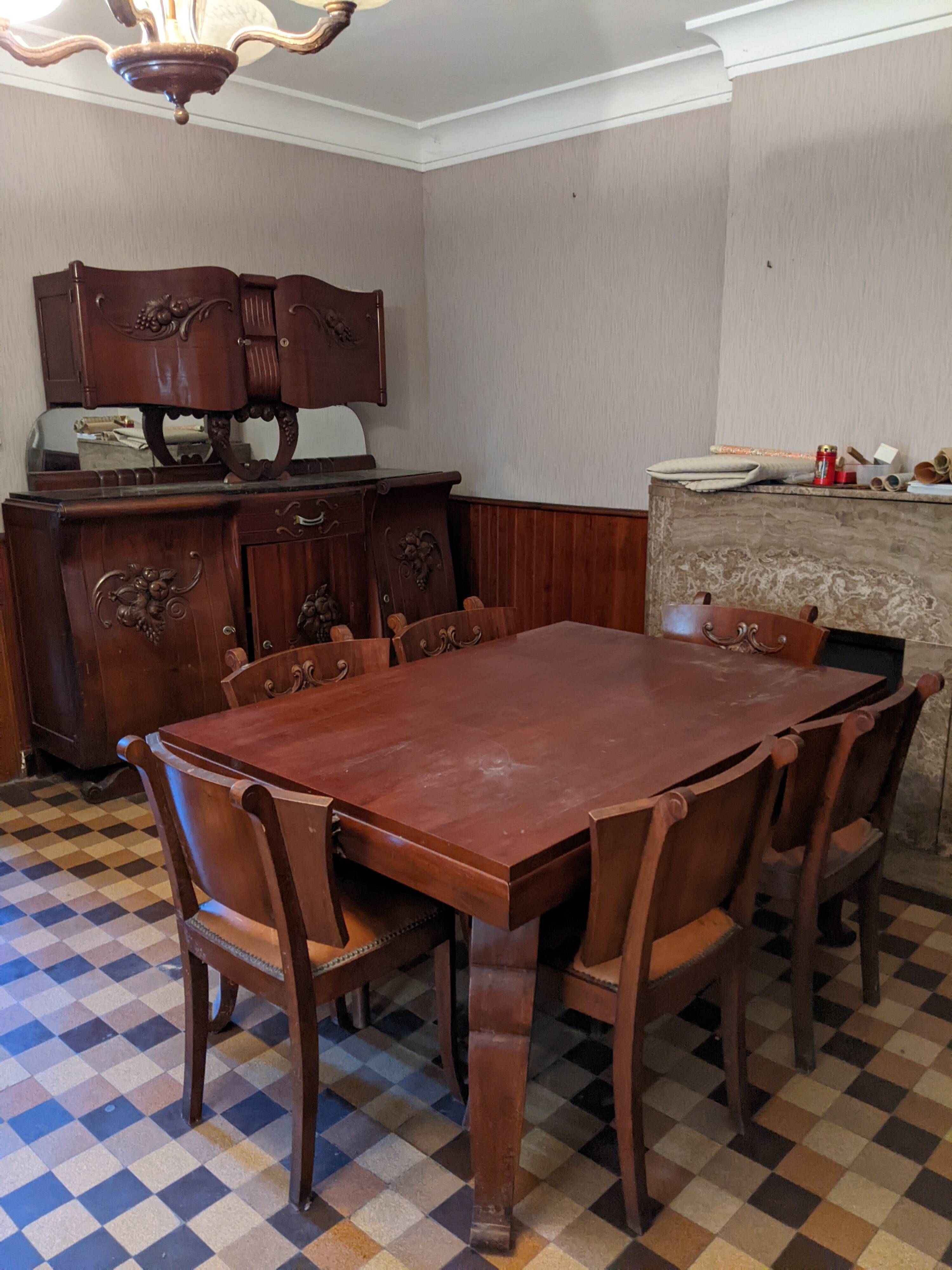 Lot de 6 chaises
