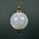 Vintage Blue Murano Sphere Pendant Lamp, Italy, 1970s