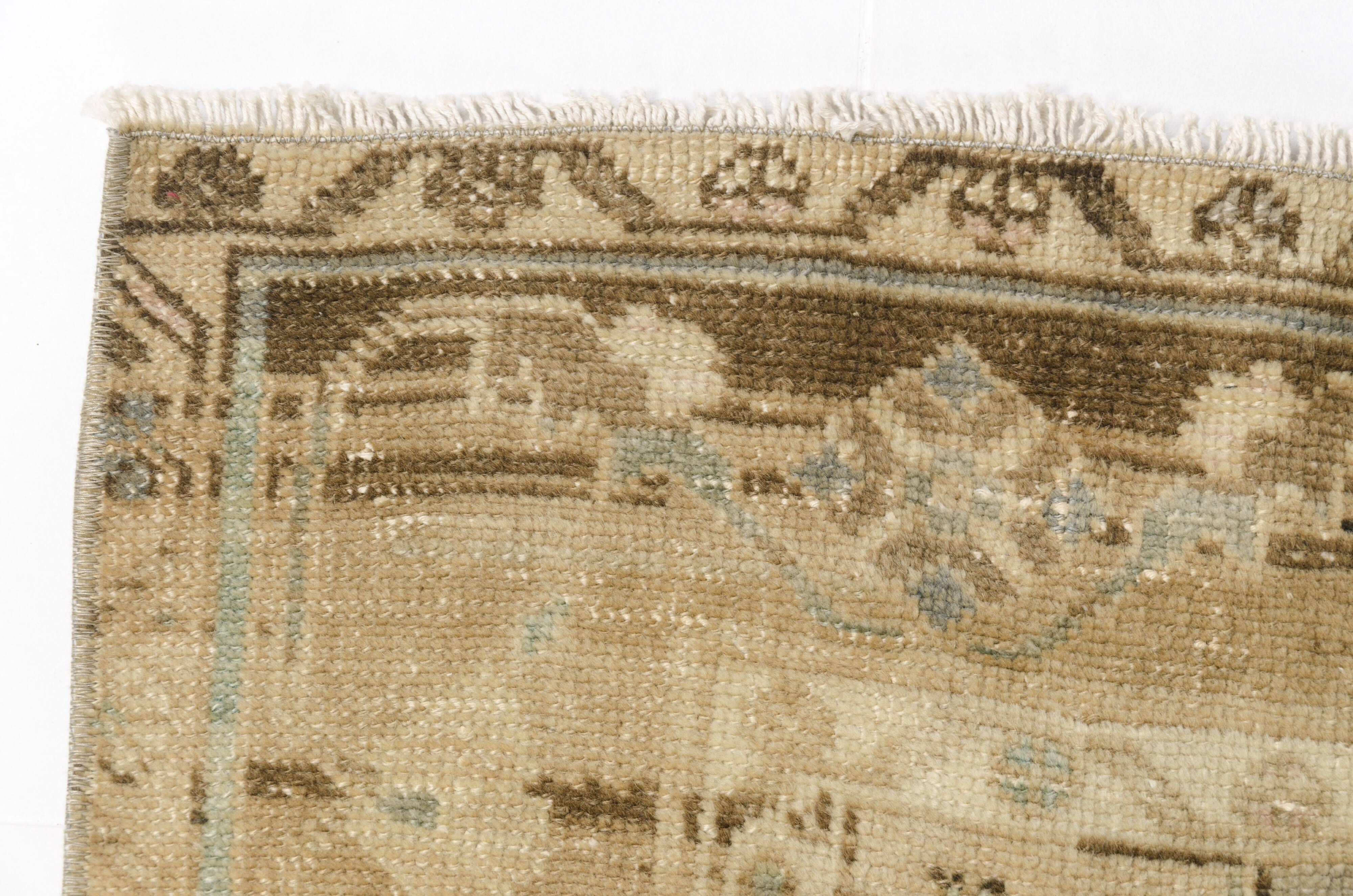 Tapis décoratif vintage anatolien