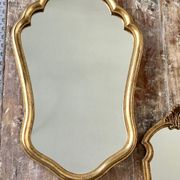 Miroir ancien doré