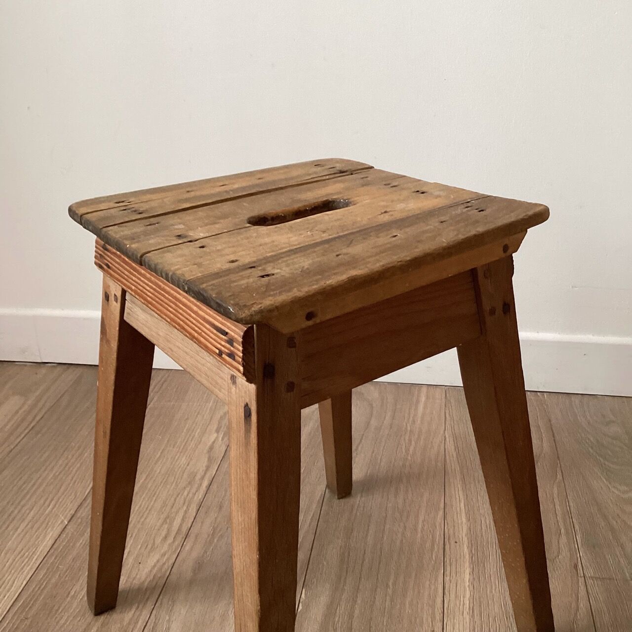 Wooden stool