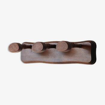 Porte manteau mural en bois