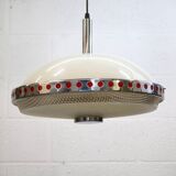 Space age plastic UFO ceiling lamp *** Massive *** Belgian design