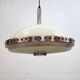 Space age plastic UFO ceiling lamp *** Massive *** Belgian design