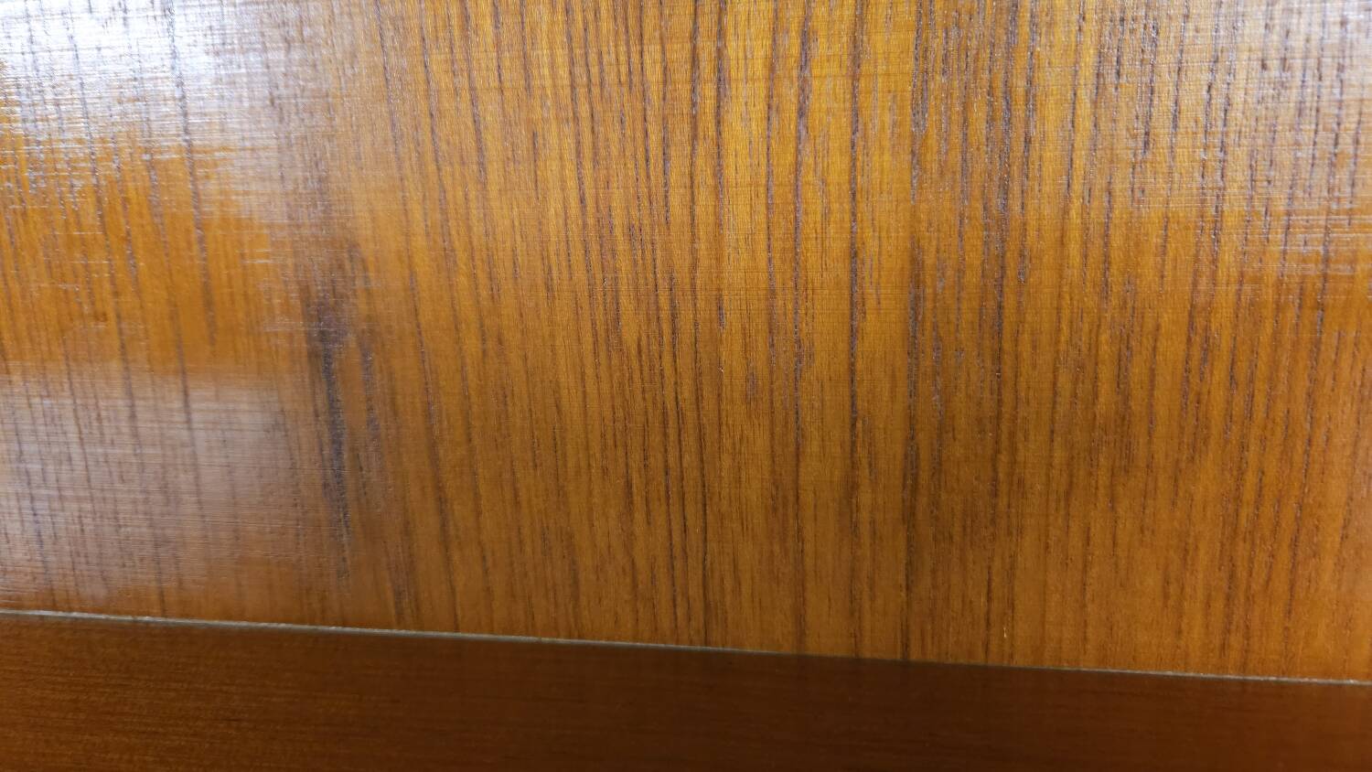 Scandinavian teak wall shelf 1960