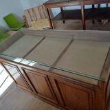 Oak shop counter