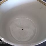 Renaissance Cache Pot in earthenware from Gien, year 1875