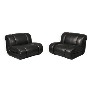 fauteuils modulables - cuir