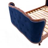 Antique bed, France, circa 1900. After renovation.